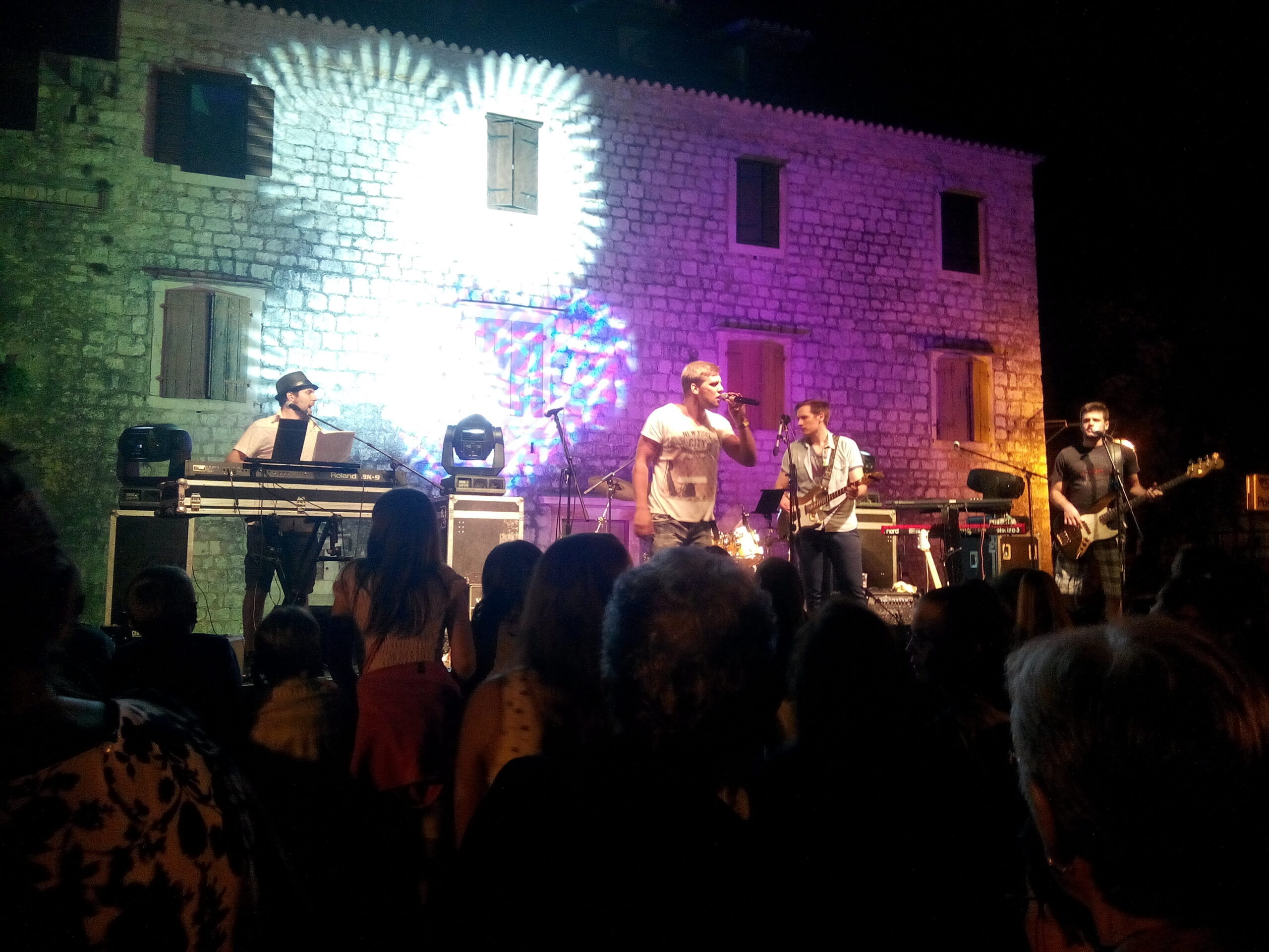 IMG_20150817_222201.jpg Local band Hvar Island Croatia