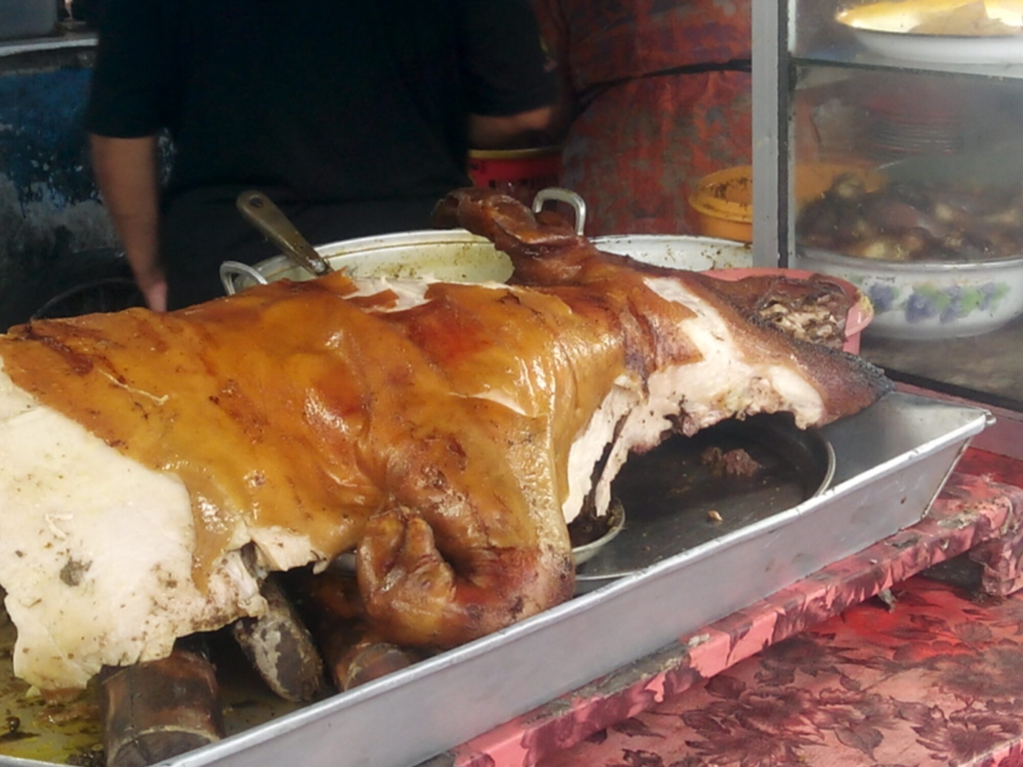IMG_20160221_180559.jpg Gianyar market Ubud Bali suckling pig