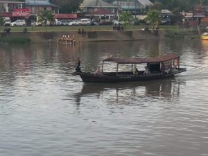Kuching River boat