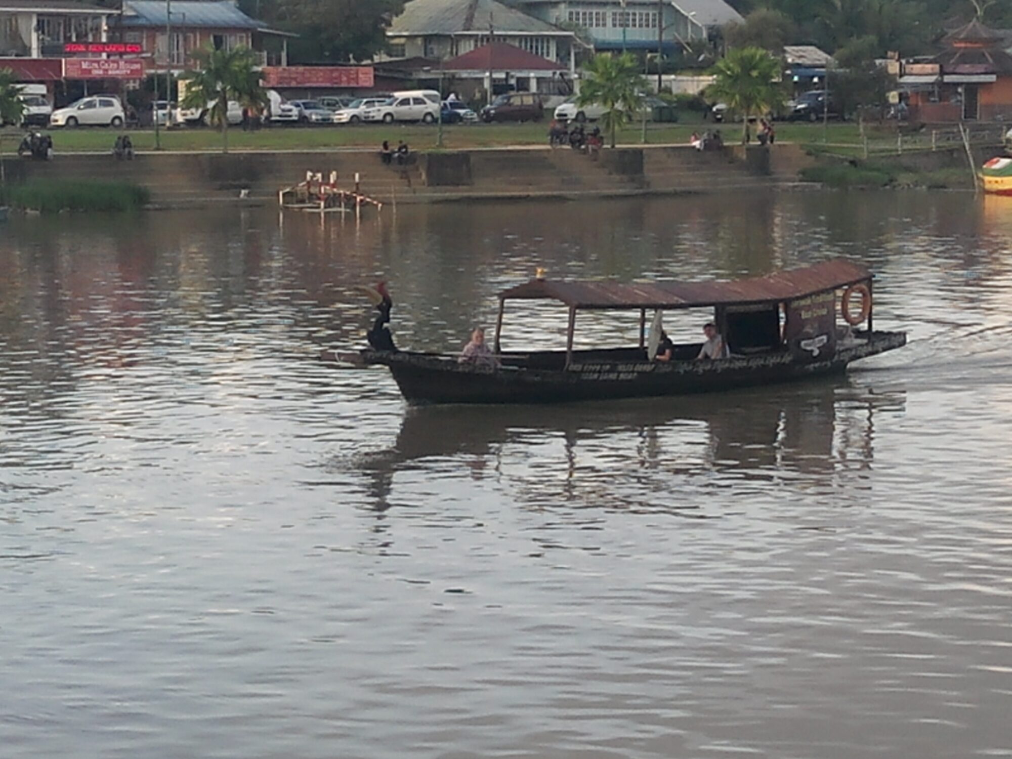 Kuching River boat