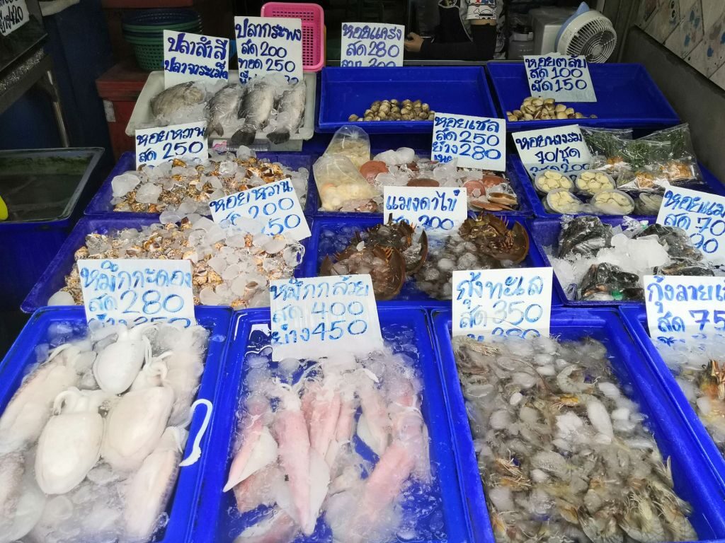 Loved today 40 Seafood market Khao Takiab Thailand