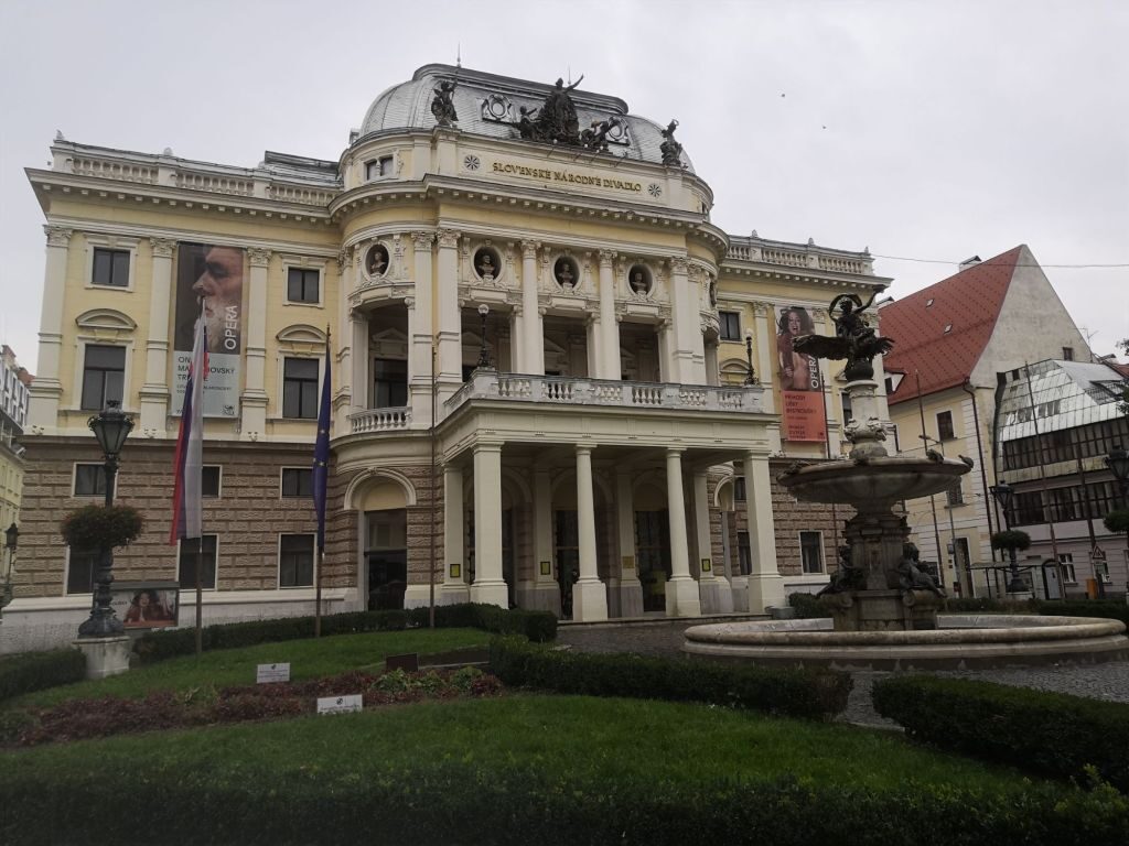 Time to explore Bratislava. 21 The Old Slovak National Theatre Bratislava