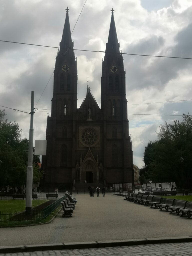 Prague day 2. Hopefully this doesn't set the tone for our day.. 42 Basilica of Ludmilla Prague