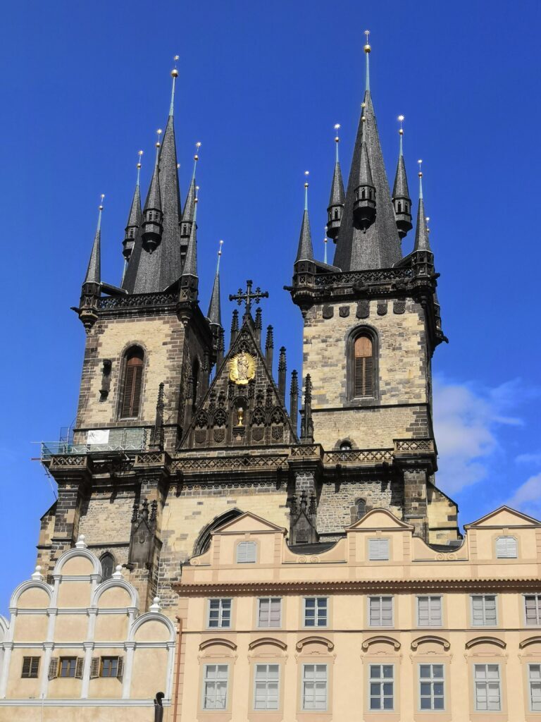 Prague day 2. Hopefully this doesn't set the tone for our day.. 60 Church of Our Lady Before Tyn Prague