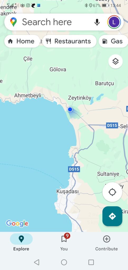 Seferhisar to Bafa Lake, Milas, Mugla 2 Screenshot 20250514 134423 com.google.android.apps .maps 485x1024 5339695