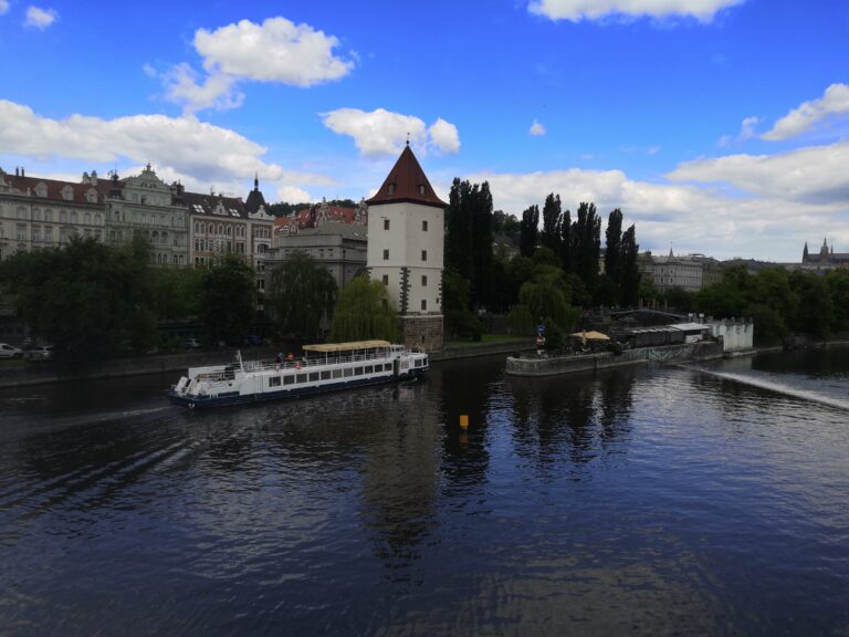Island hopping in Prague is a real thing