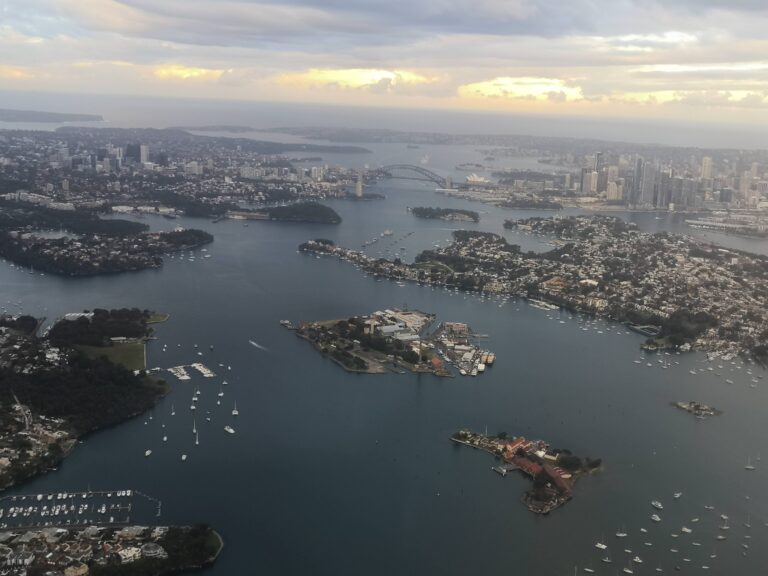aerial photo of Sydney