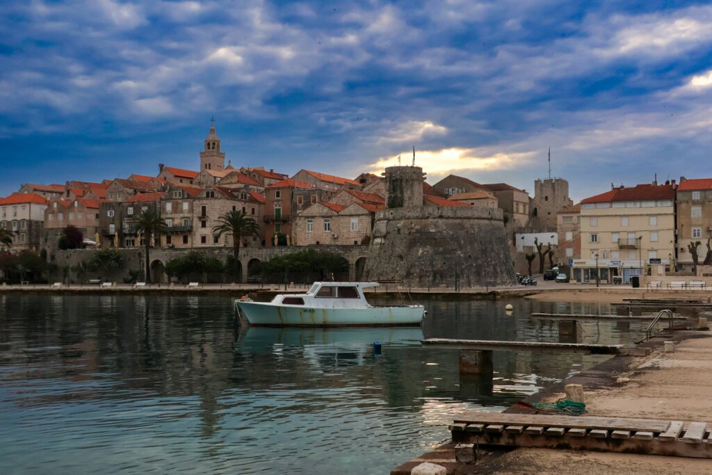 Korcula harbour